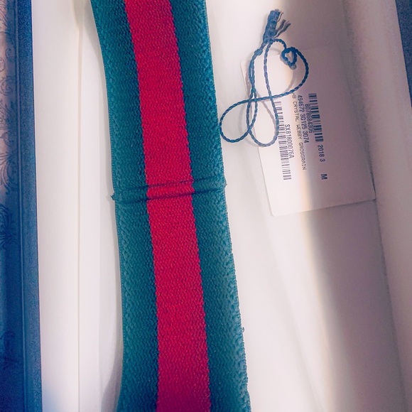 Gucci Web Headband With Crystals - Picture 4 of 6